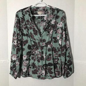 Loft Outlet Women's Shirt - Long Sleeve Size M